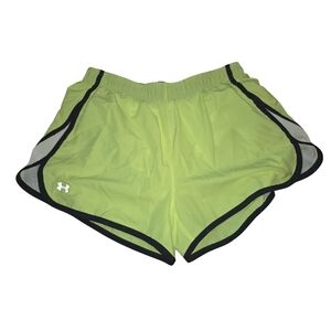 Under Armour Women's Lime Green Athletic Shorts
